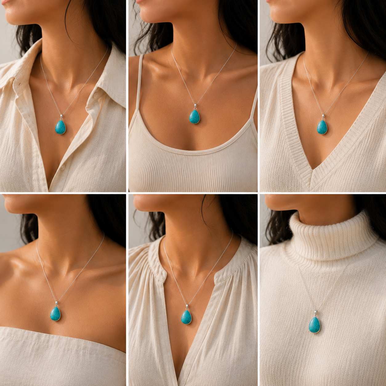 Kova Turquoise Silver 925 Pendant