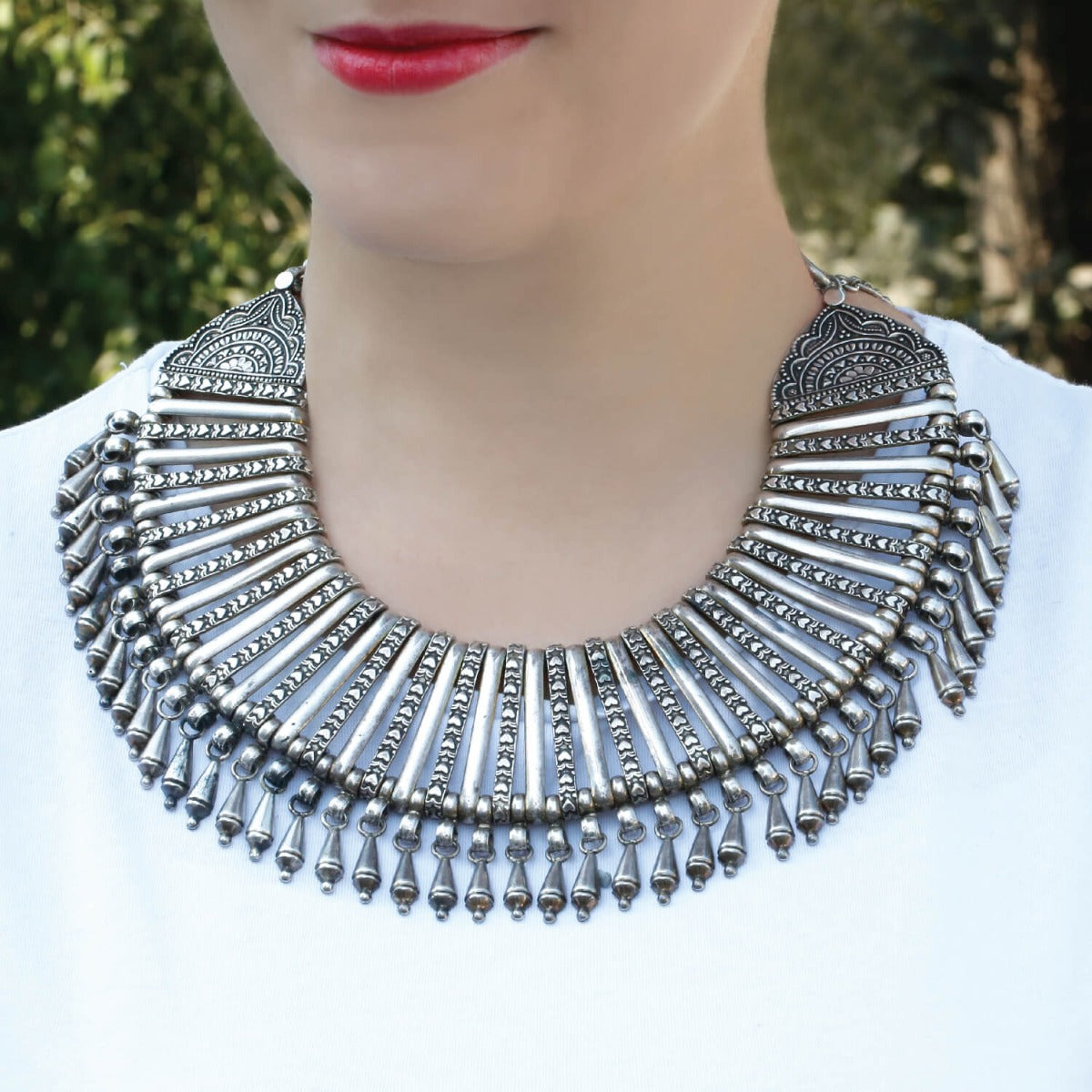 Veerani Traditional Silver 925 Necklace