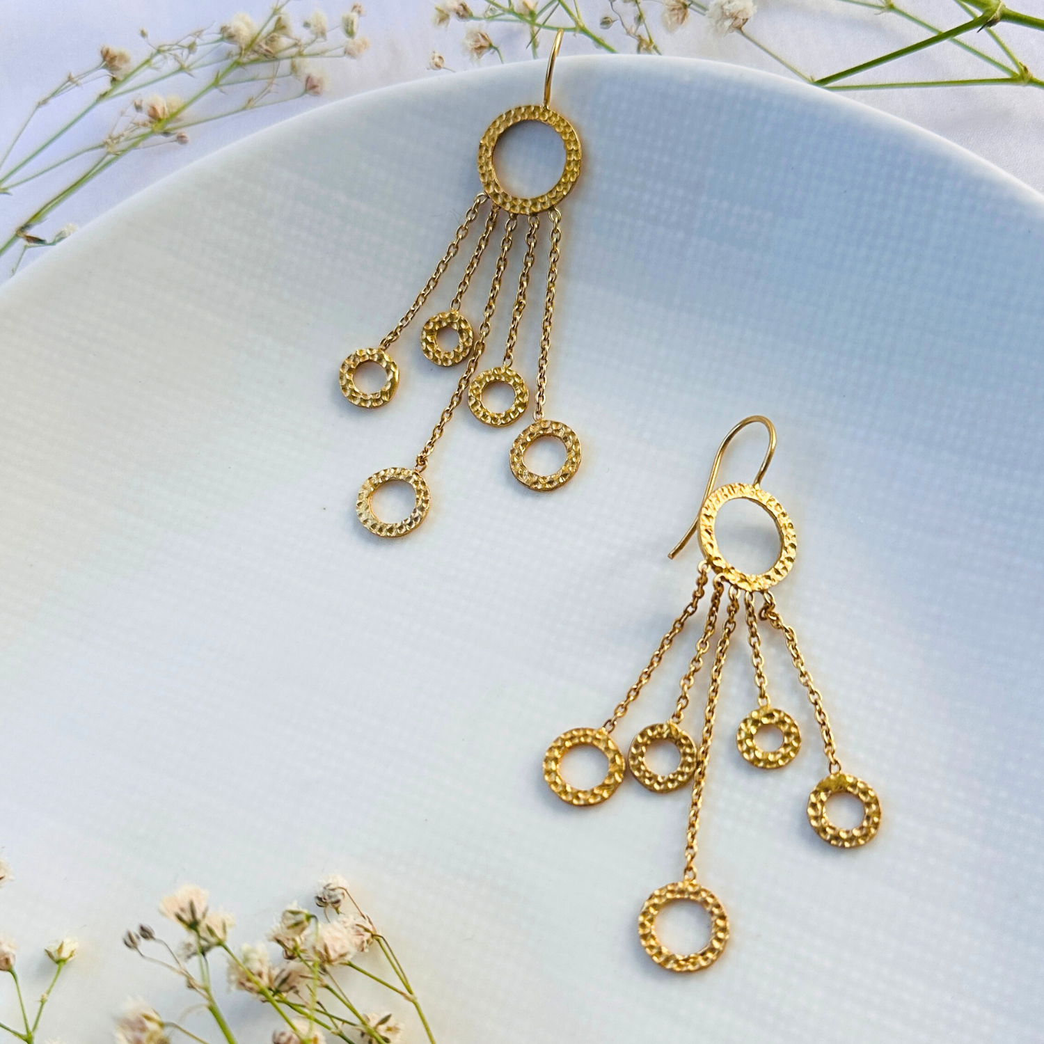 minimal earrings for women, golden earrings, western earrings, gold plated earrings, silver earrings 