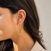 Arwen Gold Plated Silver 925 Earrings