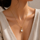 Pablo Pendant 18K Gold Plated Silver Necklace