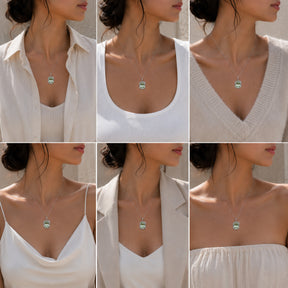 Palmira Multistone & Zircon Silver 925 Pendant