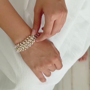 Kari 18K Gold Plated Silver 925 Bracelet