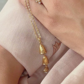 Rasa 18K Gold Plated Silver 925 Pendant