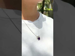 Manuela Multistone & Zircon Silver 925 Pendant
