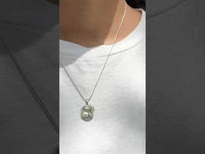Palmira Multistone & Zircon Silver 925 Pendant