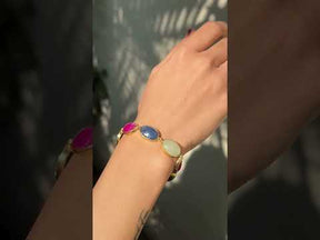 Irina Silver 925 Gold Plated Bracelet