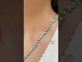 Hirae Pearl 18 K Gold Plated Silver 925 Necklace
