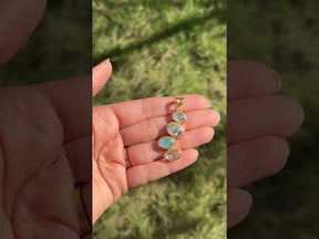 Moana Aquamarine 18k Gold Plated Silver 925 Pendant