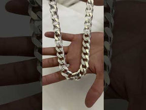Keith Cuban Silver 925 Men's Chain Necklace