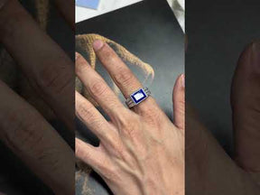 Gary Lapis Men's Silver 925 Ring