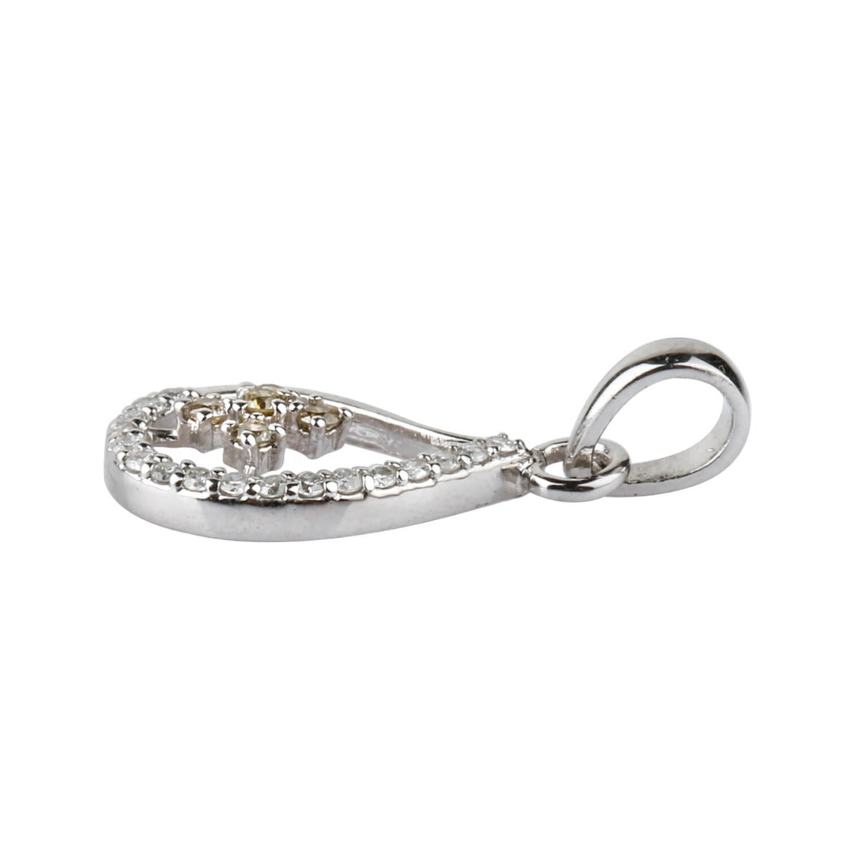 Isolde Silver 925 Diamond Pendant