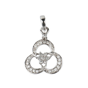 Rosalie Silver 925 Diamond Pendant