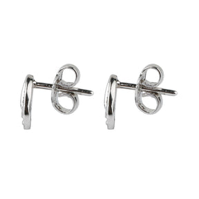 Elow Silver 925 Diamond Stud Earrings
