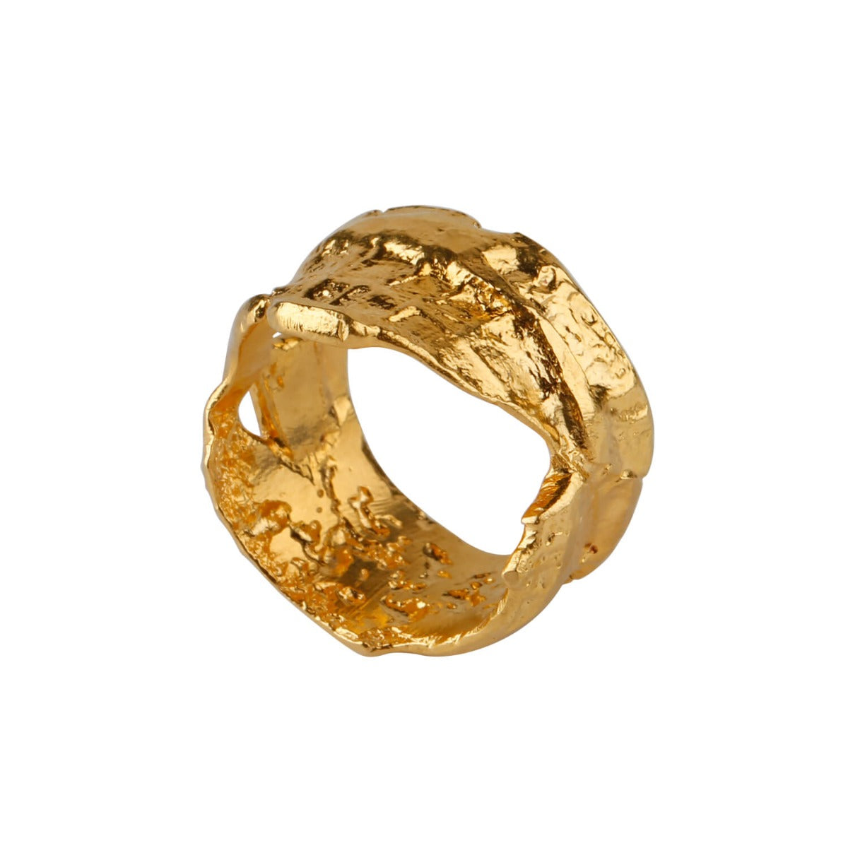 Vesper Gold Plated Silver 925 Ring