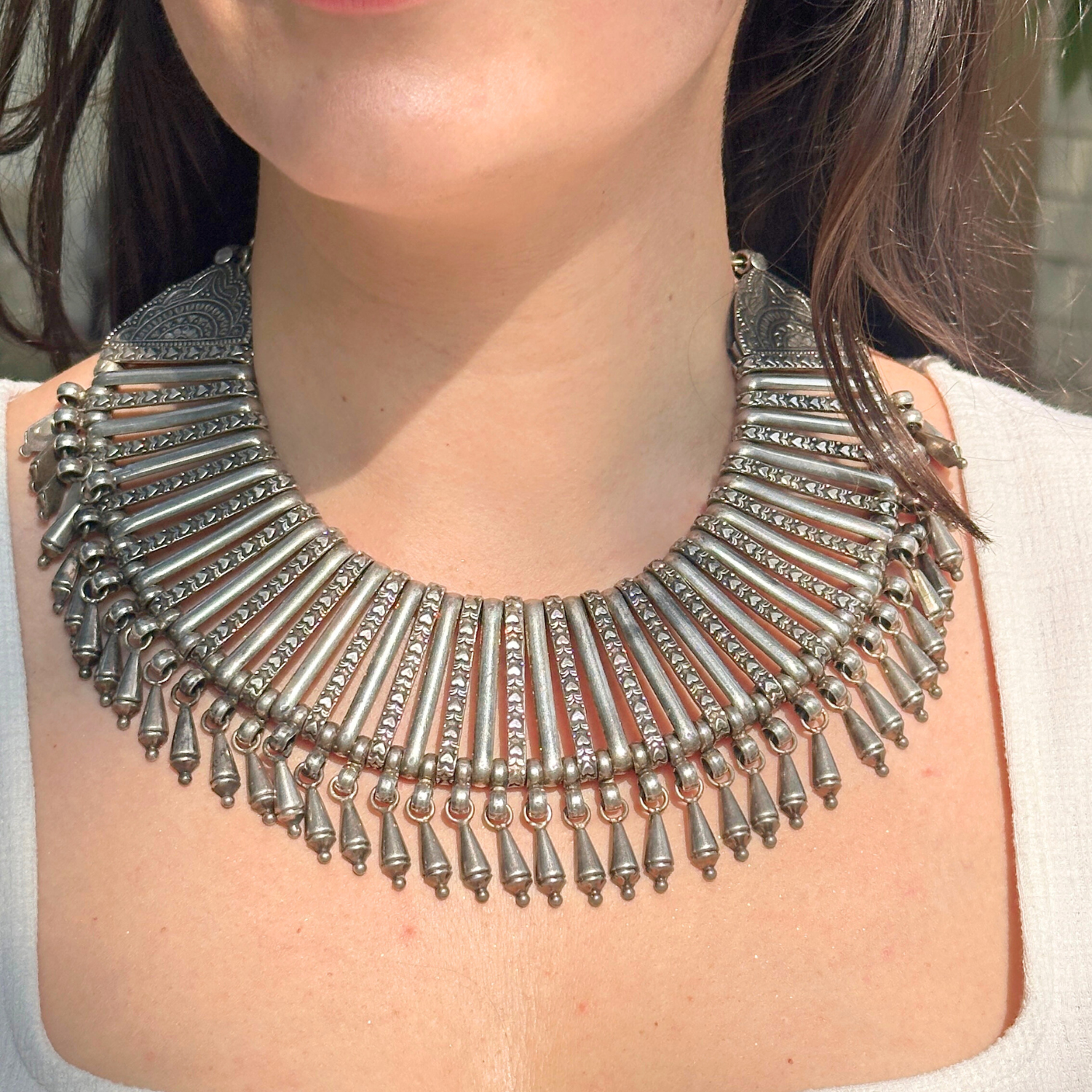 Veerani Traditional Silver 925 Necklace