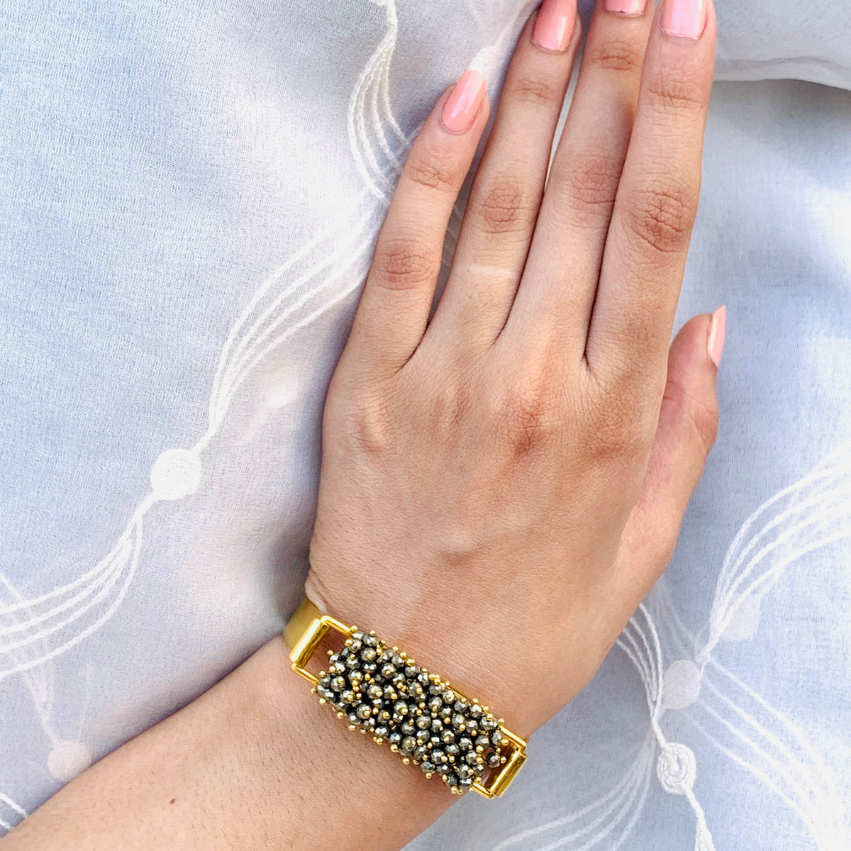 Madison Gold Plated Silver Bracelet
