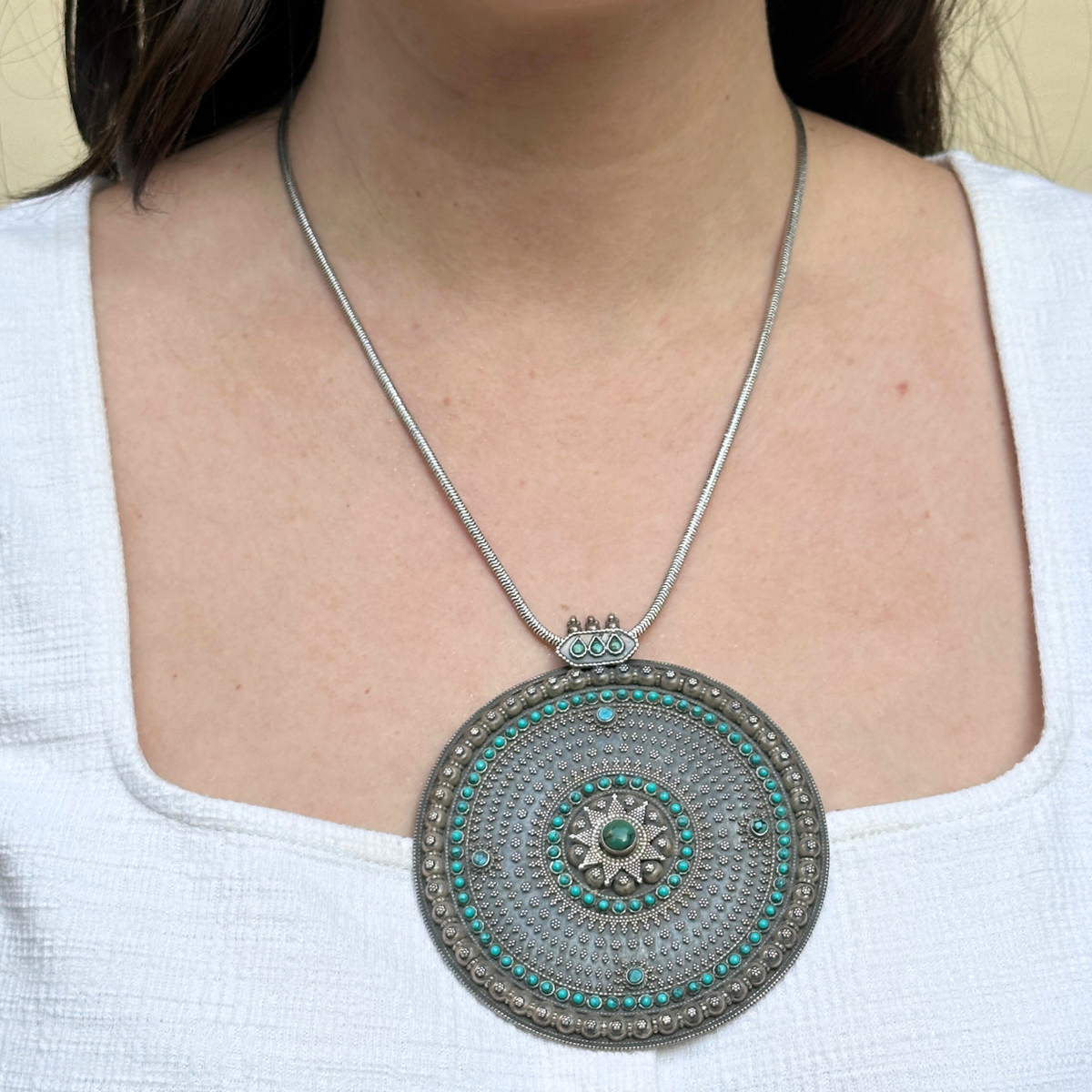 Silver pendant Necklace, silver Jewelry, 925 Silver Necklace