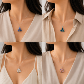 Zel Multi Stone Silver 925 Pendant