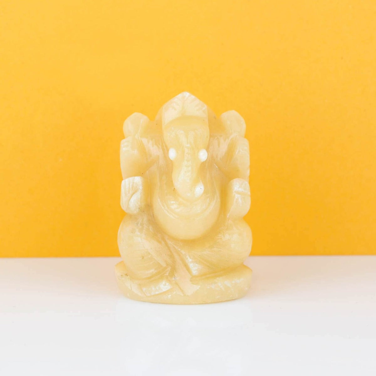 Yellow Quartz Ganesha