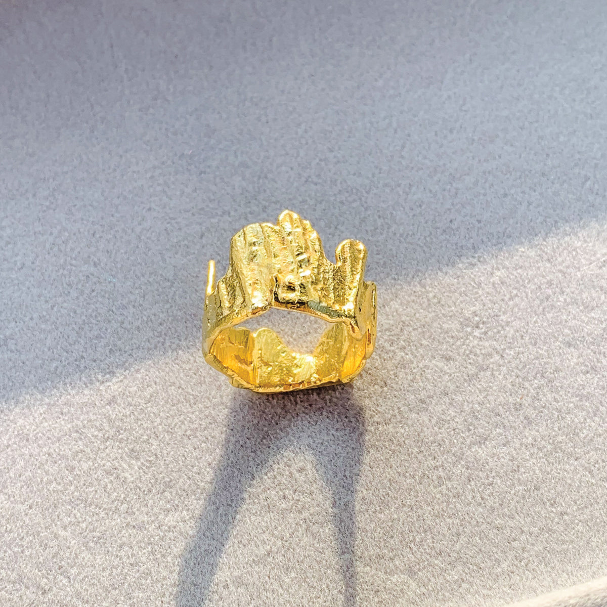 Oary Gold Ring
