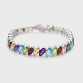 Grady color stone bracelet