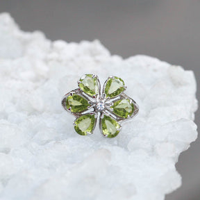 Jack Peridot Silver 925 Ring