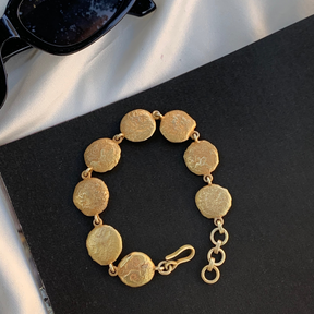 Zil 18K Gold Plated Silver 925 Bracelet