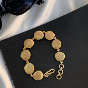 Zil Gold Plated Silver Bracelet