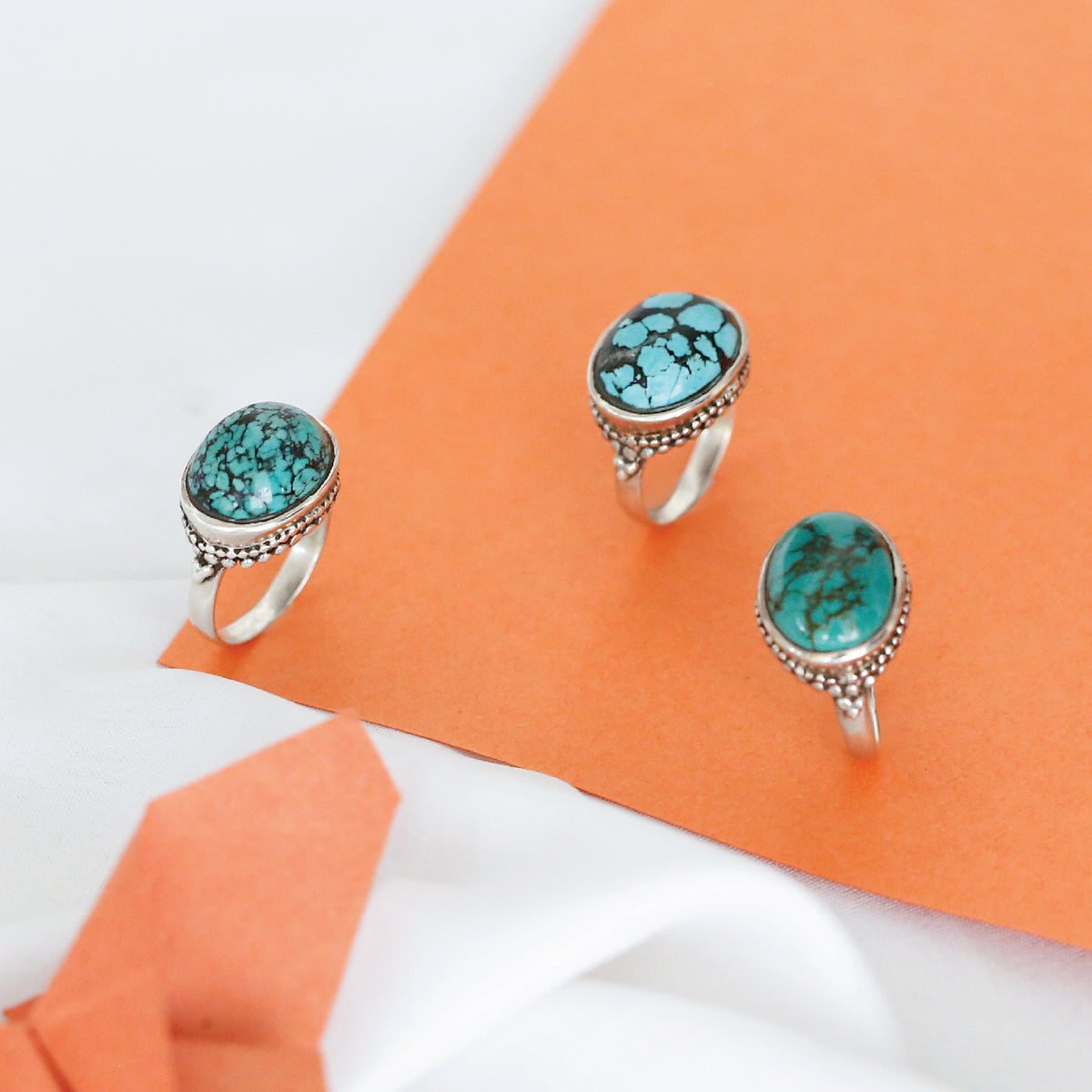 Reet Turquoise 925 Silver Ring