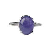Glorious Tanzanite Silver 925 Ring