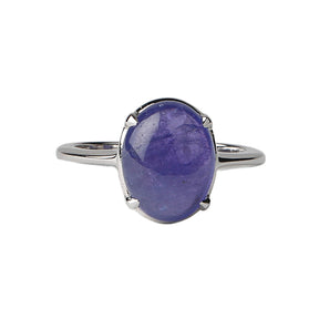 Glorious Tanzanite Silver 925 Ring