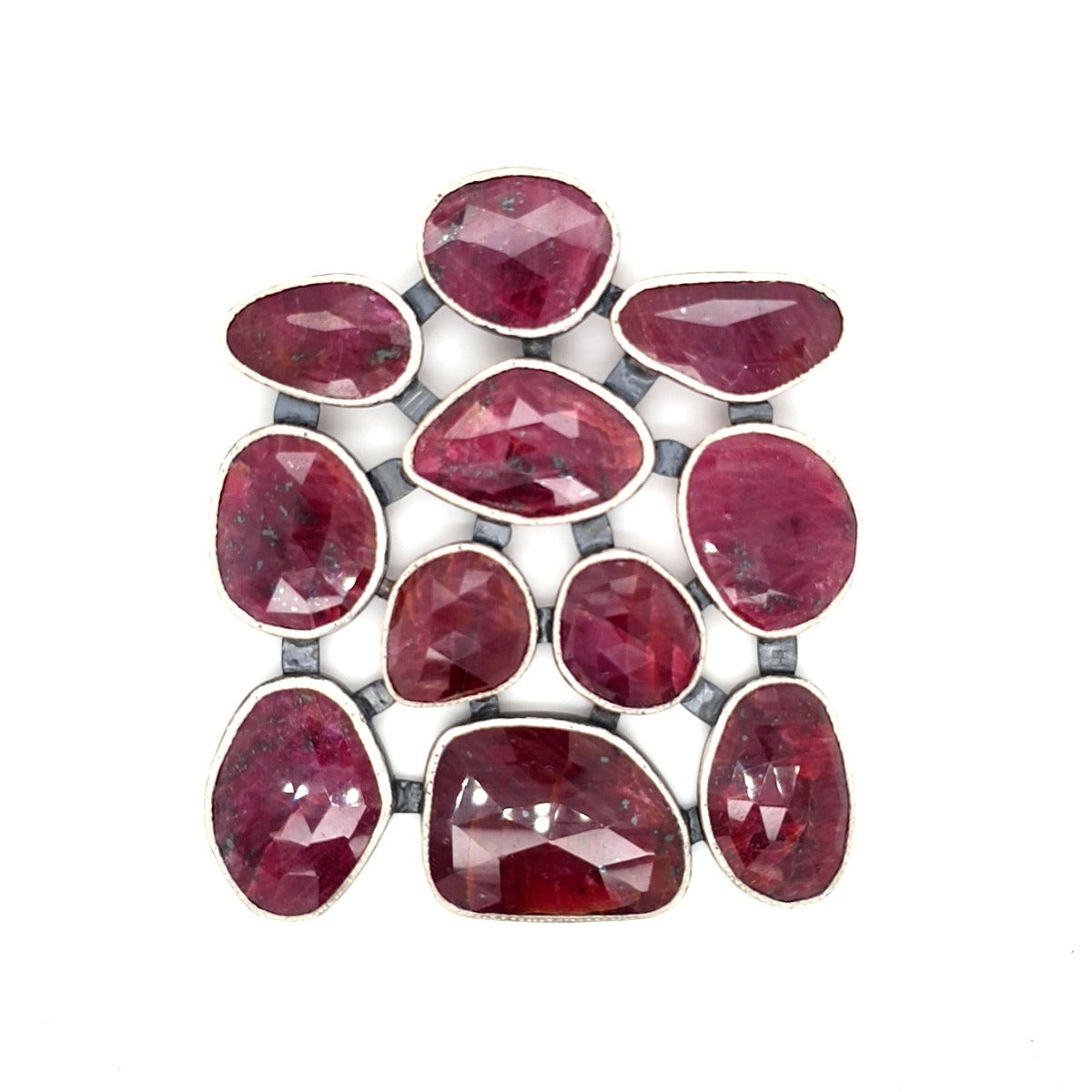 Rudrama Ruby Silver 925 Pendant