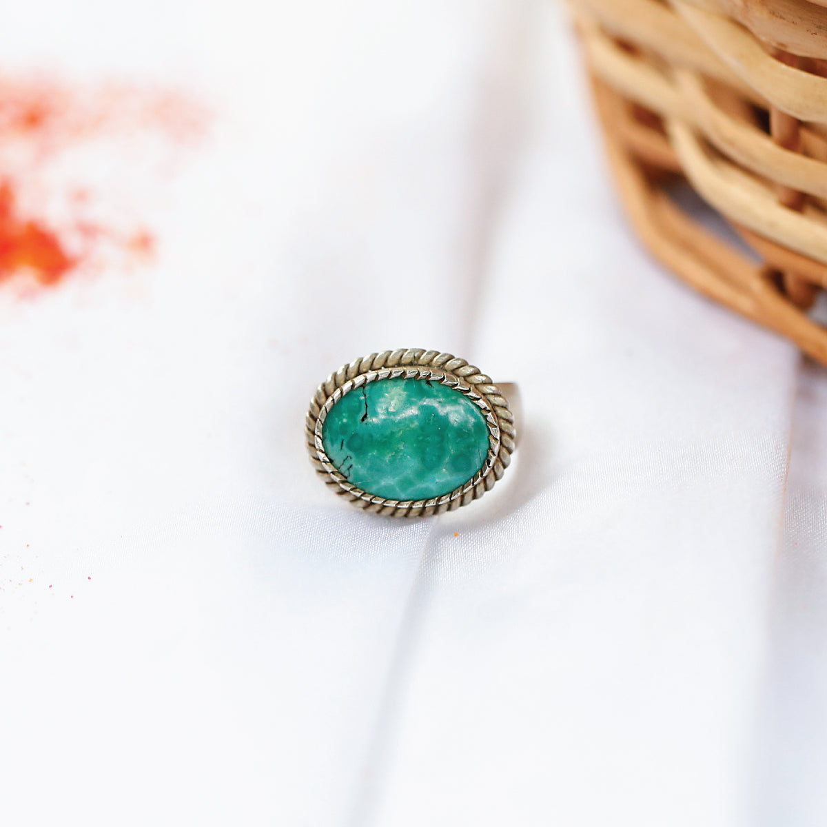 Asrar Turquoise 925 Silver Ring