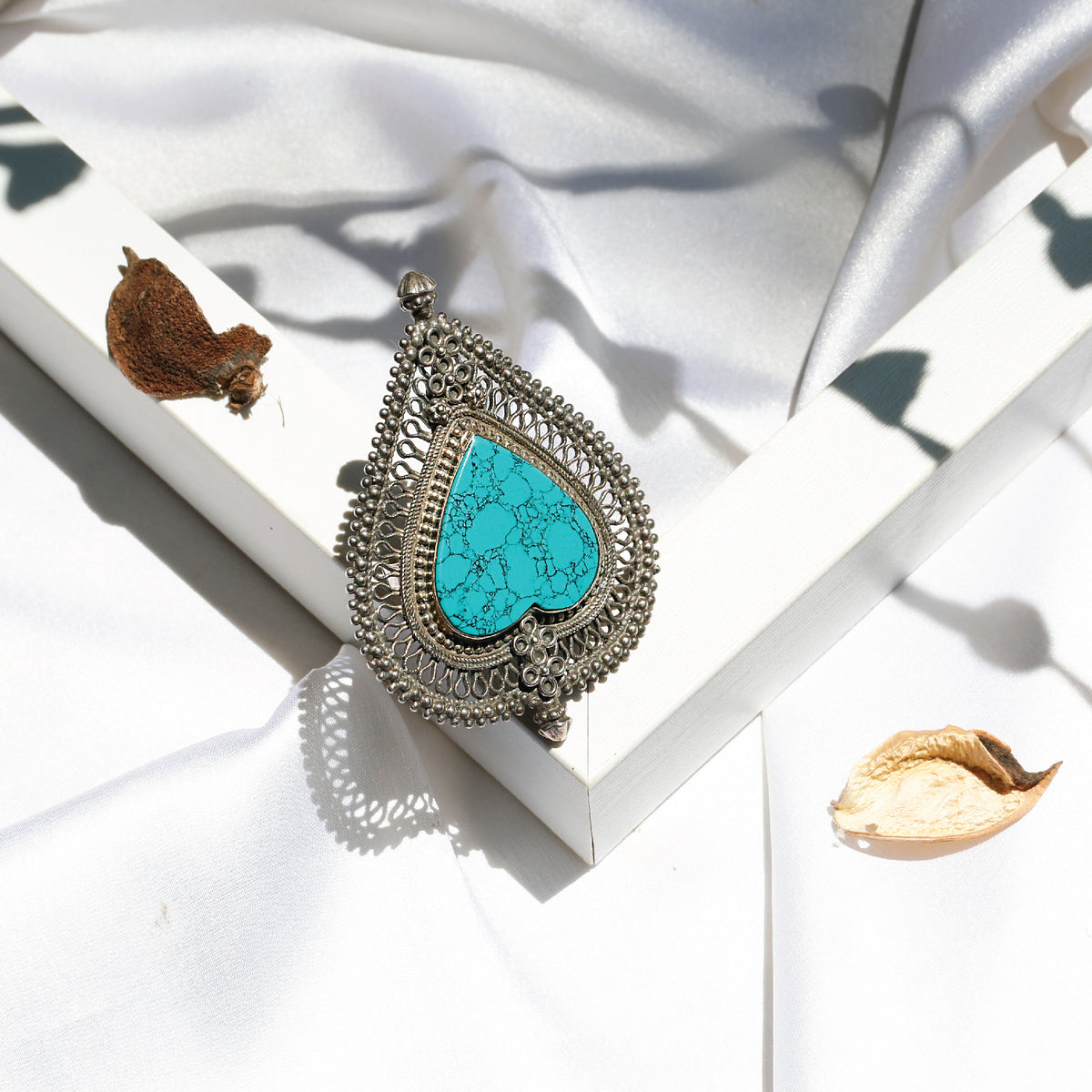 Athens turquoise ring
