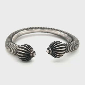 Anga Silver Bangle