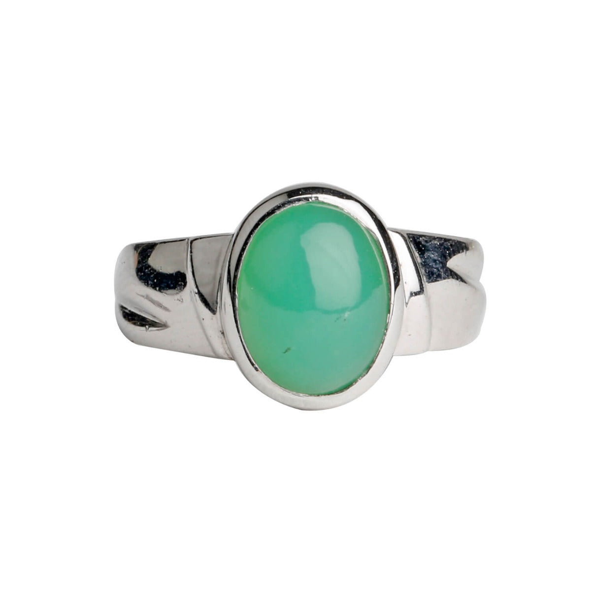 Magnificent aventurine silver ring
