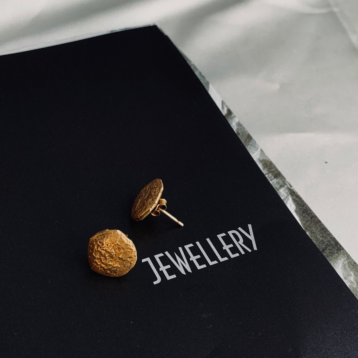 Isabella Gold Plated Silver Studs