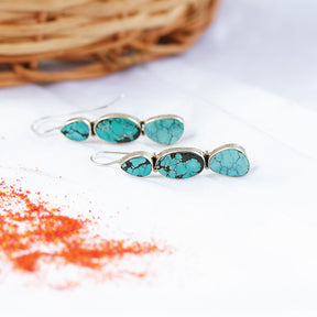 Delphi turquoise earrings