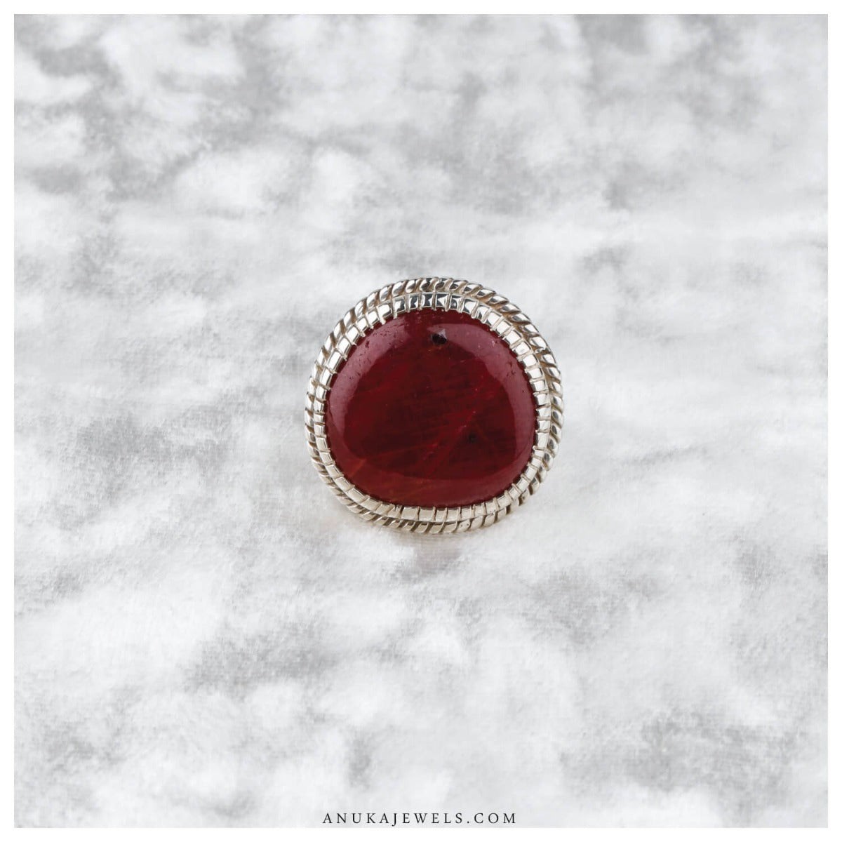 925 silver ruby ring fo women 
Natural Ruby Ring 