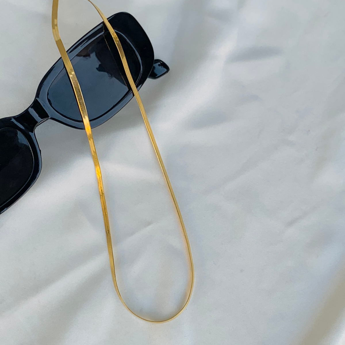 Beata  Golden Chain Necklace
