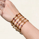 Gemstone Color Stone Bracelet