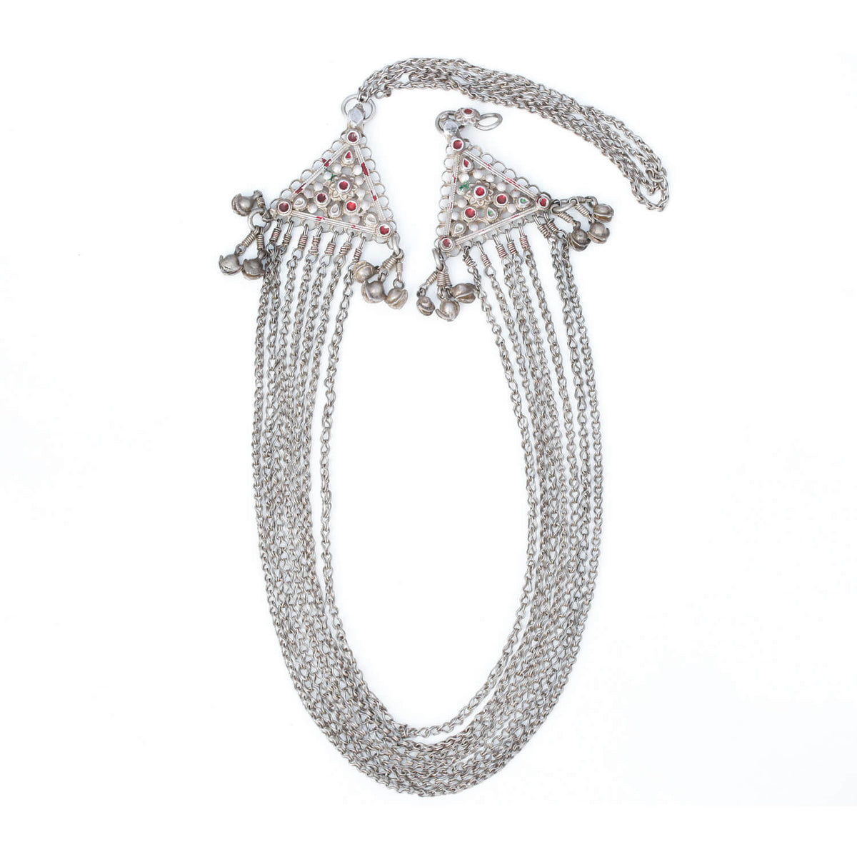 Handcrafted Silver necklace, Statement silver necklace 