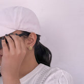 Isabella Gold Plated Silver Studs