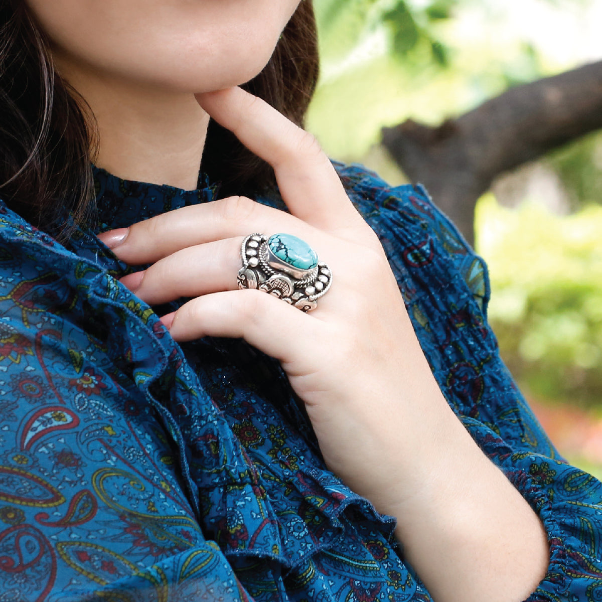Vinni turquoise ring