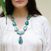 Riha Turquoise Silver 925 Necklace