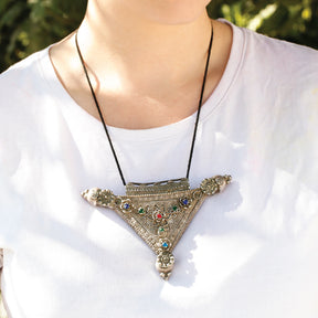 Chaitri Traditional 92.5 sterling silver necklace