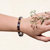 Gemstone color stone bracelet