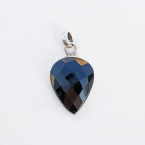 Aglow Black Onyx in Silver 925 Pendant