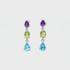 Maxton Color Stone Earrings